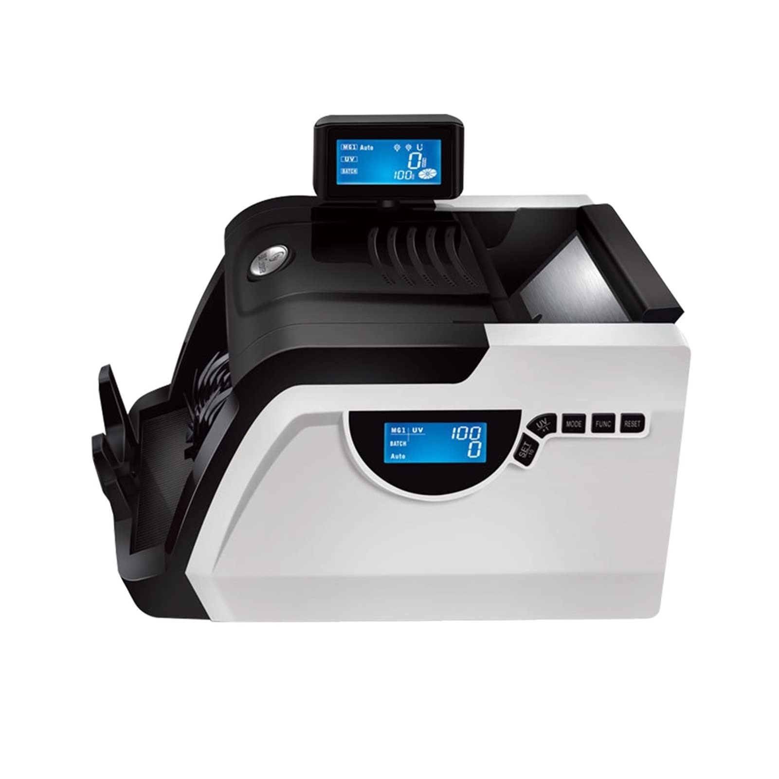 Liczarka do Pieniędzy Money Counter Machine Multi -Currency UV Mg IR Fake Detekcja Wykrywanie gotówki Maszyna Liczba rachunków rachunek LCD Wyświetlacz