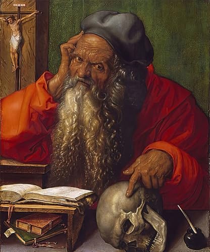 Portrait tableaux toile Albrecht Dürer : affiche d'art murale 60x90cm