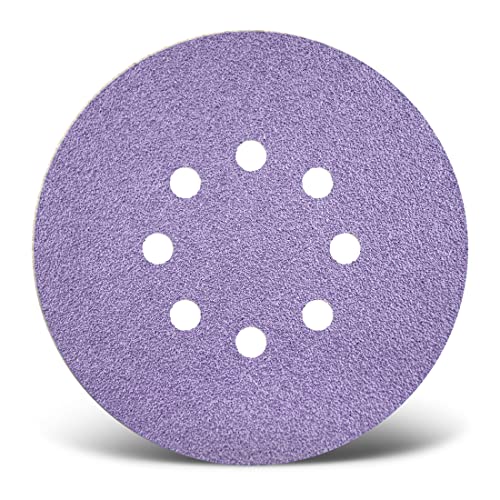 MENZER Purple HD Dischi abrasivi velcrati, 150 mm