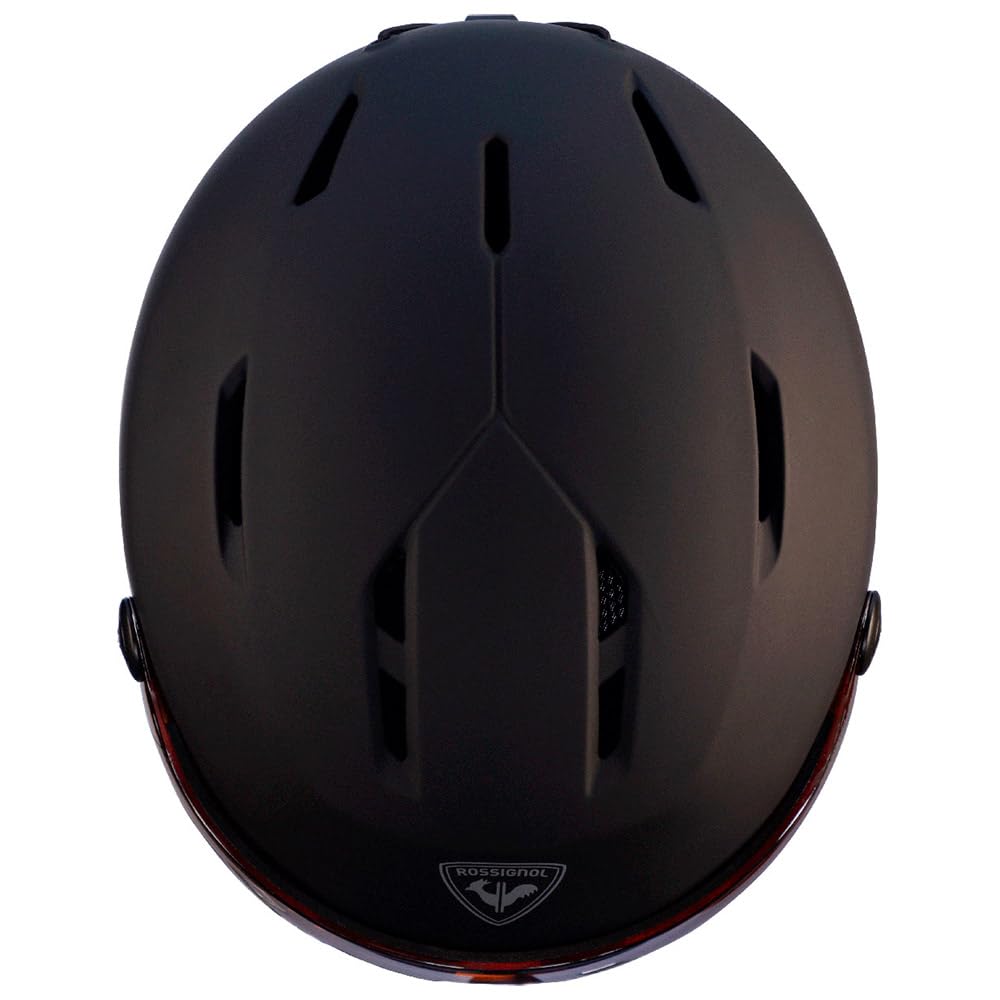 Rossignol - Casque De Ski/Snow Fit Visor Impacts Black Homme - Homme - Noir