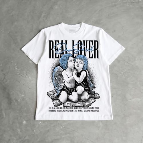 Image of DopeSkill Graphic Tee Streetwear Hip Hop Hypebeast Street Style Unisex T-Shirt Sneaker Colour Matching Shirts Real Lover