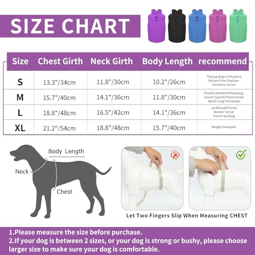 Hundepullover, Hundemantel Fleece Kleine Hunde, Hunde Fleece Pullover Katzenpullover, Hundepullover Hunde Kleidung für Chihuahua Französische Bulldogge(L, Lila)