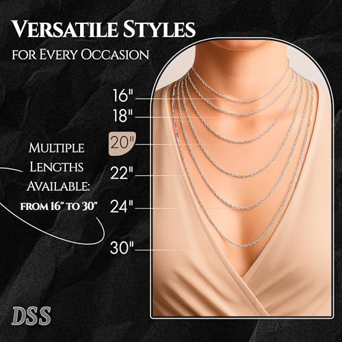 Chaîne Singapour argent 925 torsadée 2 mm pour sublimer vos tenues de tous les jours