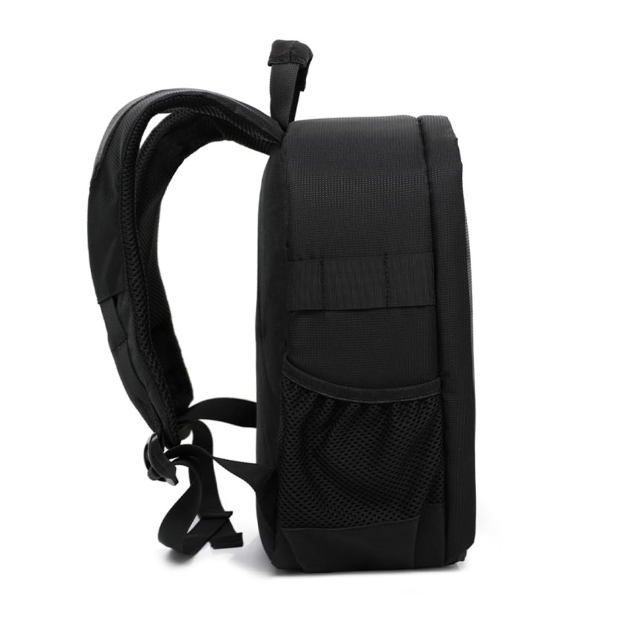Zaino per Macchina Fotografica in Nylon Fibbia Regolabile e Copertura Antipioggia, Zaino Fotografico Traspirante per Appassionati di Fotografia e Viaggi Outdoor