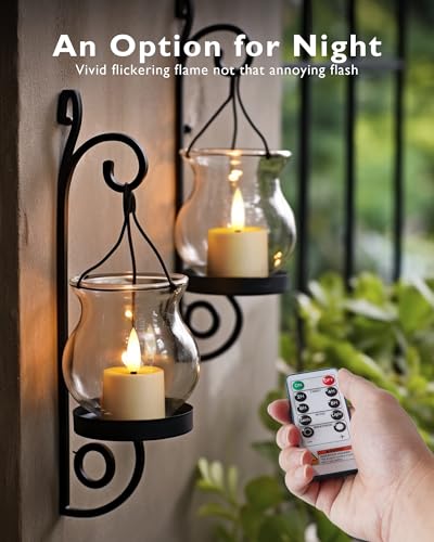Image of BEICHI 6Pack Rechargeable Flameless Tea Lights Candles with Remote&Timer
