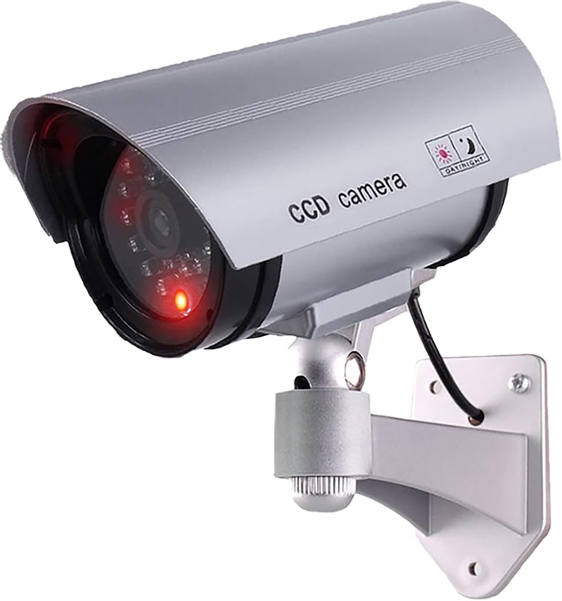 Amazon.co.jp ダミーカメラ 防犯カメラ 監視カメラ 電池式 屋外 玄関 屋内 赤LED常時点滅 防水 屋内外両用 ダミー 赤外