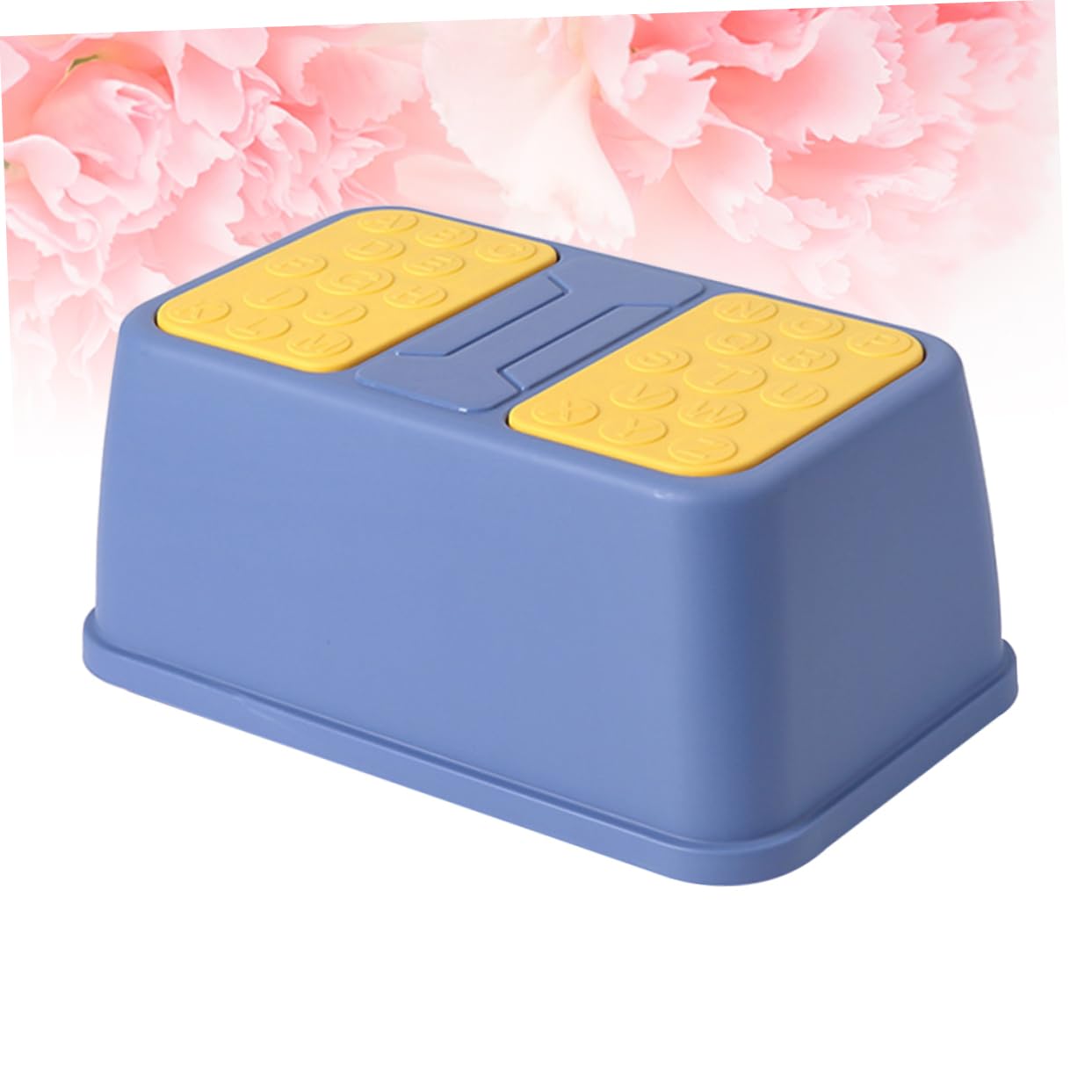 1pieza Escabel Infantil Antideslizante De Plástico para Lavabo y Baño De Mano para Azul