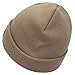 ZUYYON 3 Pcs Parent-Child Beanie Hats Mama PAPA MINI Leather Patch Winter Knit Cap Warm Cuffed Cap Matching Family Beanie Hat Khaki
