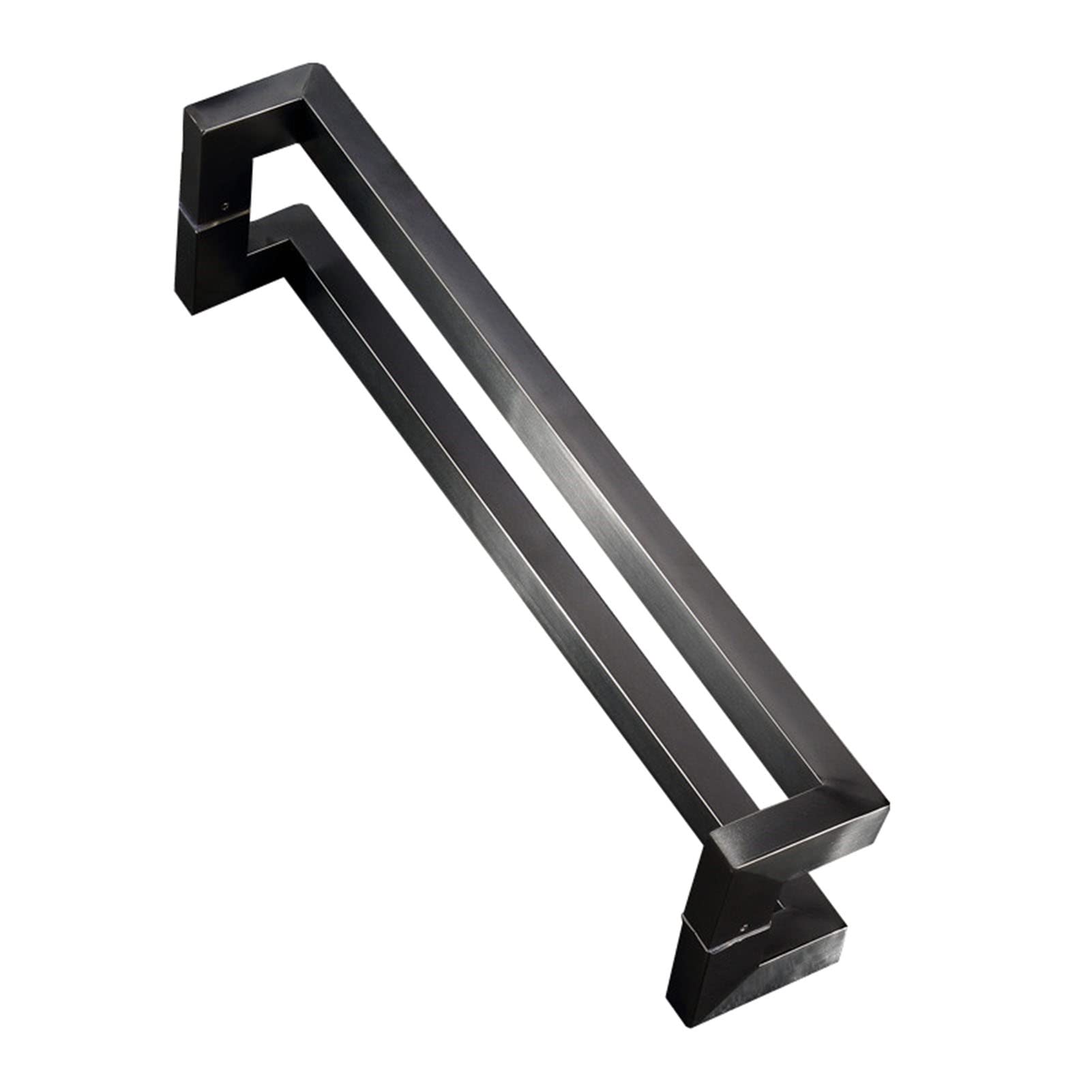 MXXQRHF Heavy Duty Stainless Steel Barn Door Handle - Long Modern Push Pull Bar for Commercial Use, Perfect for Shops/Bars/Glass Doors - Available in 5 Colors