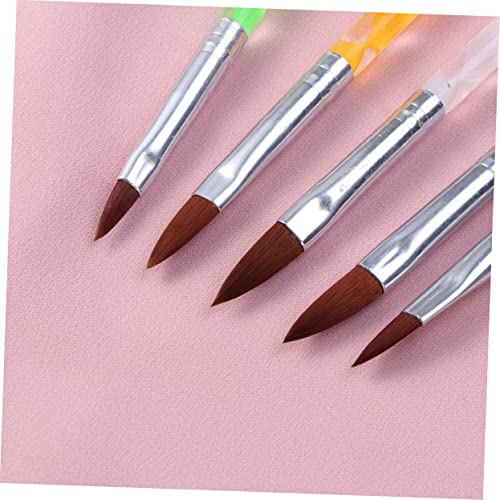 Set de arte de uñas con 5 piezas y bolígrafo cristal espiral miniatura 2