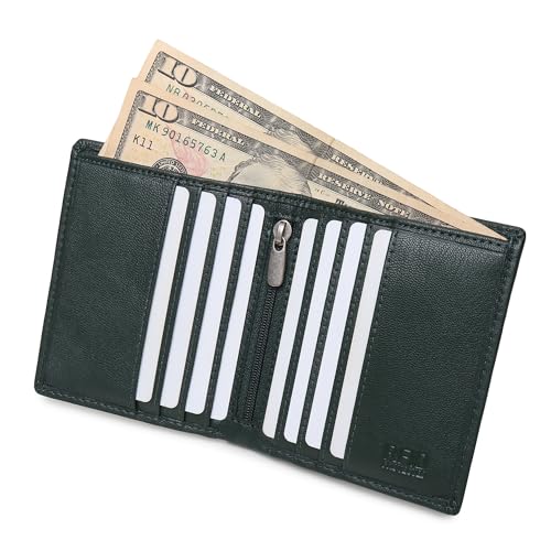 Image of TANSTITCH Slim Leather Wallet || Compact,Minimalist & Thin Wallet || RFID Protected Wallets || Front Pocket Carry