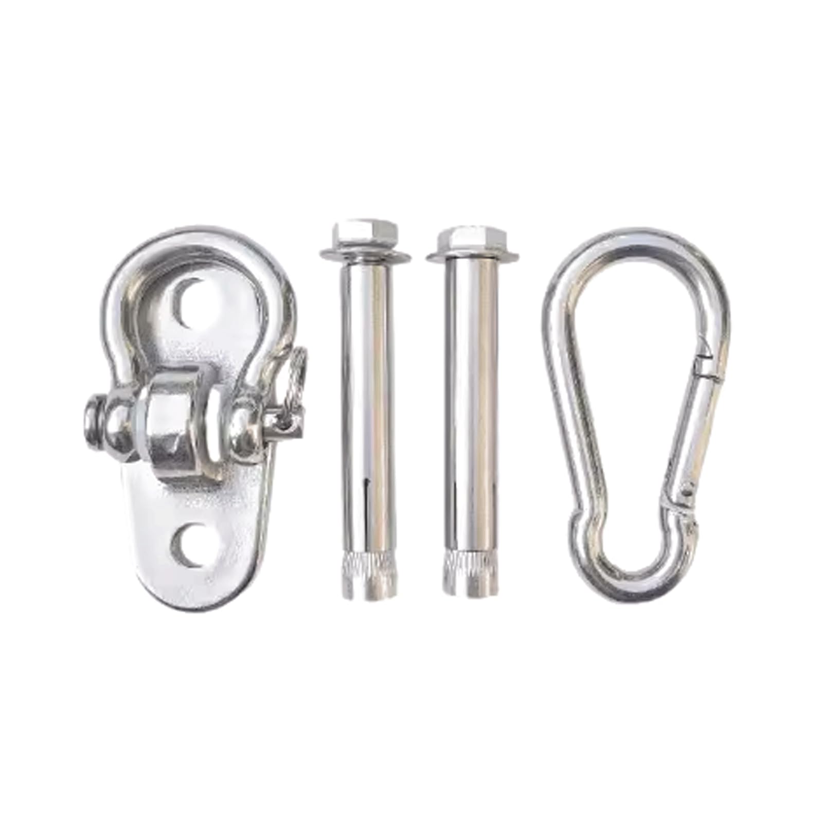 VHcgCGJ Ceiling hook, 1 Set Hammock Chair Hook Rotatable Sandbag Swing Kit Load-Bearing(B,Expansion screw)