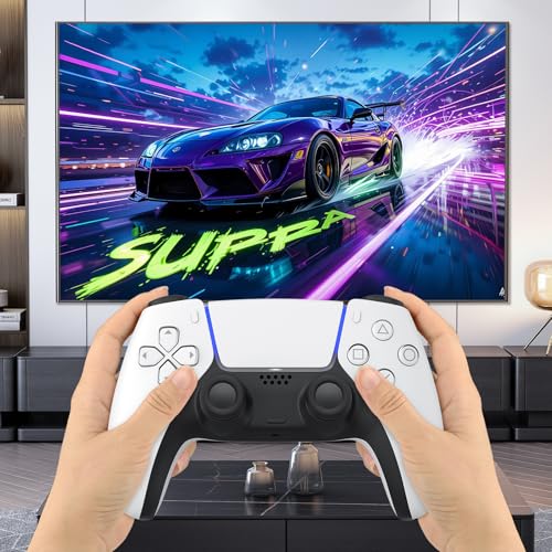 Image of Joystick Replacement Grip Caps for PS4 /PS5 Controller, 4 Pack Thumb Grips for PS5 /PS4 Edge, Anti-Slip Anti-Scratch Replacement Joystick Caps (Black)