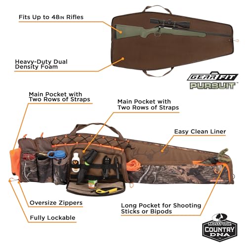 Allen Company Gear Fit Pursuit Bruiser 48" Lockable Gun Case, Mossy Oak Country DNA Camo by AC Allen - Image 4