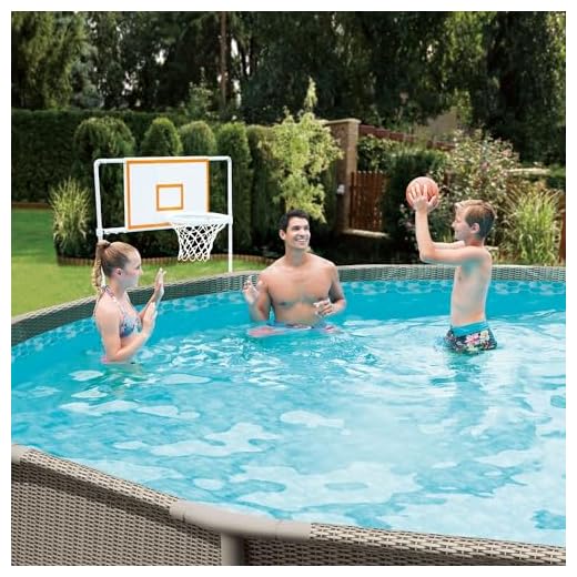 Juego De Baloncesto Para Piscinas Elevadas Summerwaves