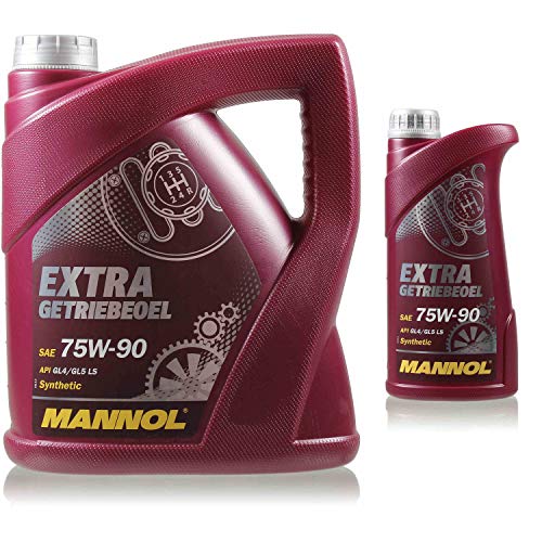 5 Liter Original MANNOL Extra Getriebeoel 75W-90 API GL 4/GL LS