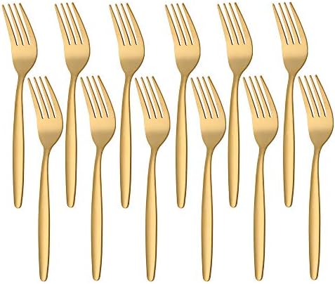 Meisha Mini Coffee Spoons, 12-Piece Stainless Steel Economy Collection Espresso Spoons Set, Small Spoons for Coffee, Dessert, Tea, Appetizer - Silver