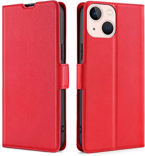 Housse iPhone 14 Pro Max en cuir rouge : l'accessoire idéal des actifs