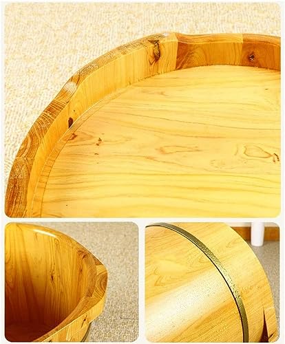 Cubeta de baño de pies de madera para adultos miniatura 6