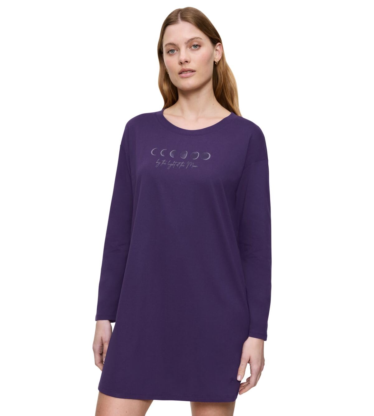 Triumph Women's Nightdresses NDK LSL 04 Nightgown, Royal Purple, 12