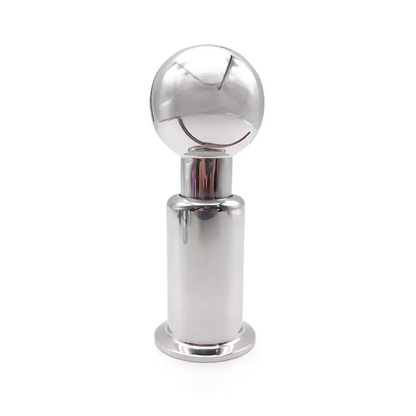 IDGTTLDF 1.5" Rotary Spray Ball CIP Tank Cleaner 360° Rotating Cleaning Head SS304 Tri Clamp Connection