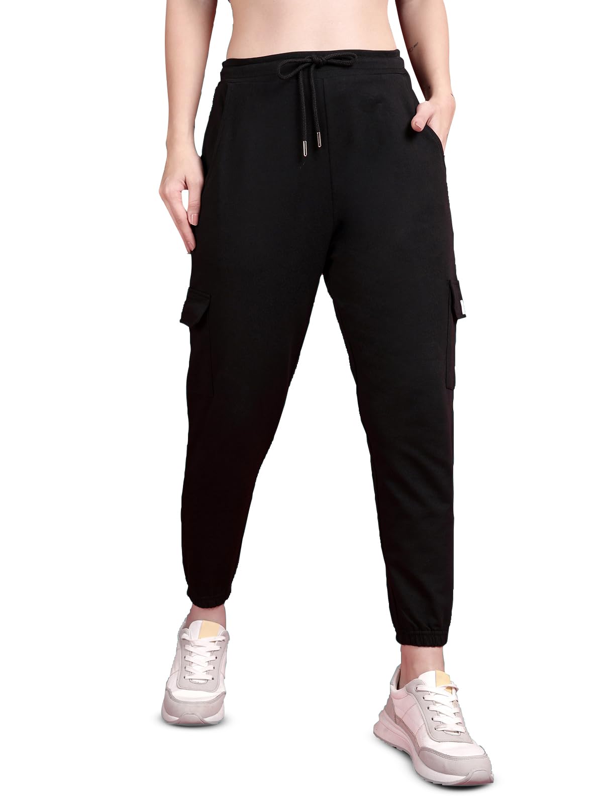 twin birds Mid Raise Jogger Pant for Women | Casual Track Pants for Everyday Wear | Perfect for Gym, Lounge, and Travel | 100% Cotton-picture-41