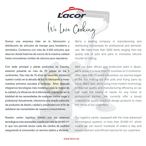 Coupe-frites Lacor 60513 avec 4 lames de découpe interchangeables - 8