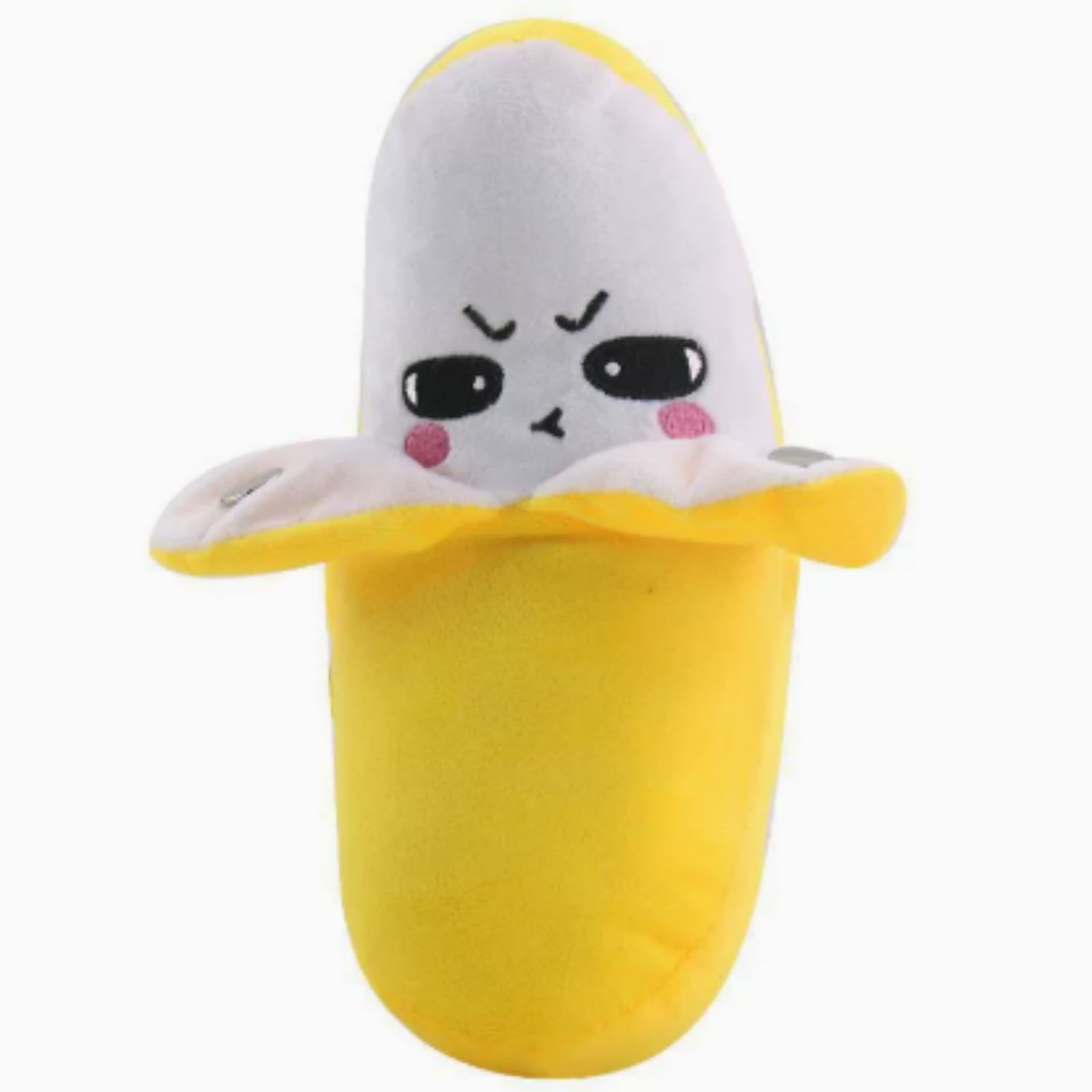 Tikwisdom Interactive Music Plush Toy, Banana Plush Filled Musical Sensory Toy with Sounds, Interactive Figure with Touch Sensor, Soft Plush Ornament Accessories DΓ©cor