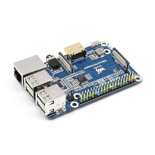 TUOPUONE CM4-to-Pi3-Adapter-B Raspberry Pi CM4 - 3BA_v^[Bo[WΉ փ\[V RPi 3fB/B+Ή Rs[gW[4 Lite/EMMCV[Y{[hւ̃ANZX
