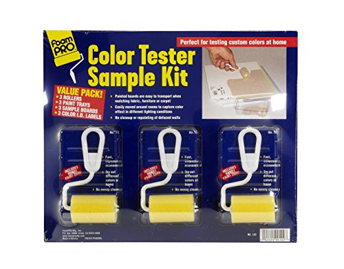 FOAM PRO 122 Paint-Rollers, Pack of 3