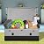 RUN.SE Outdoor Waterproof Storage Box, 150 Gallon, Waterproof PE Tarpaulin Deck Box w/Galvanized Metal Frame, All-Weather Protection & Portable, for Porch, Garden, Poolside, and Yard (Black & Grey)