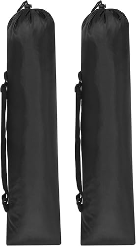 Miniatura 9 de PATIKIL Bolsa de repuesto para silla de campamento de 38 x 10 pulgadas, paquete de 2 bolsas de transporte plegables de nailon para silla de