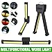 XUANDOH Gym Lamp for Posing, Gym Light Posing Lights for Bodybuilding, Portable Magnet LED Flashlight with 7th Gear Dimming & 180 Degree Folding USB Rechargeable Gym Lighting