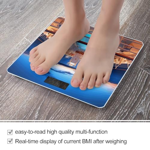 Báscula digital precisa para peso corporal hasta 180 kg miniatura 5