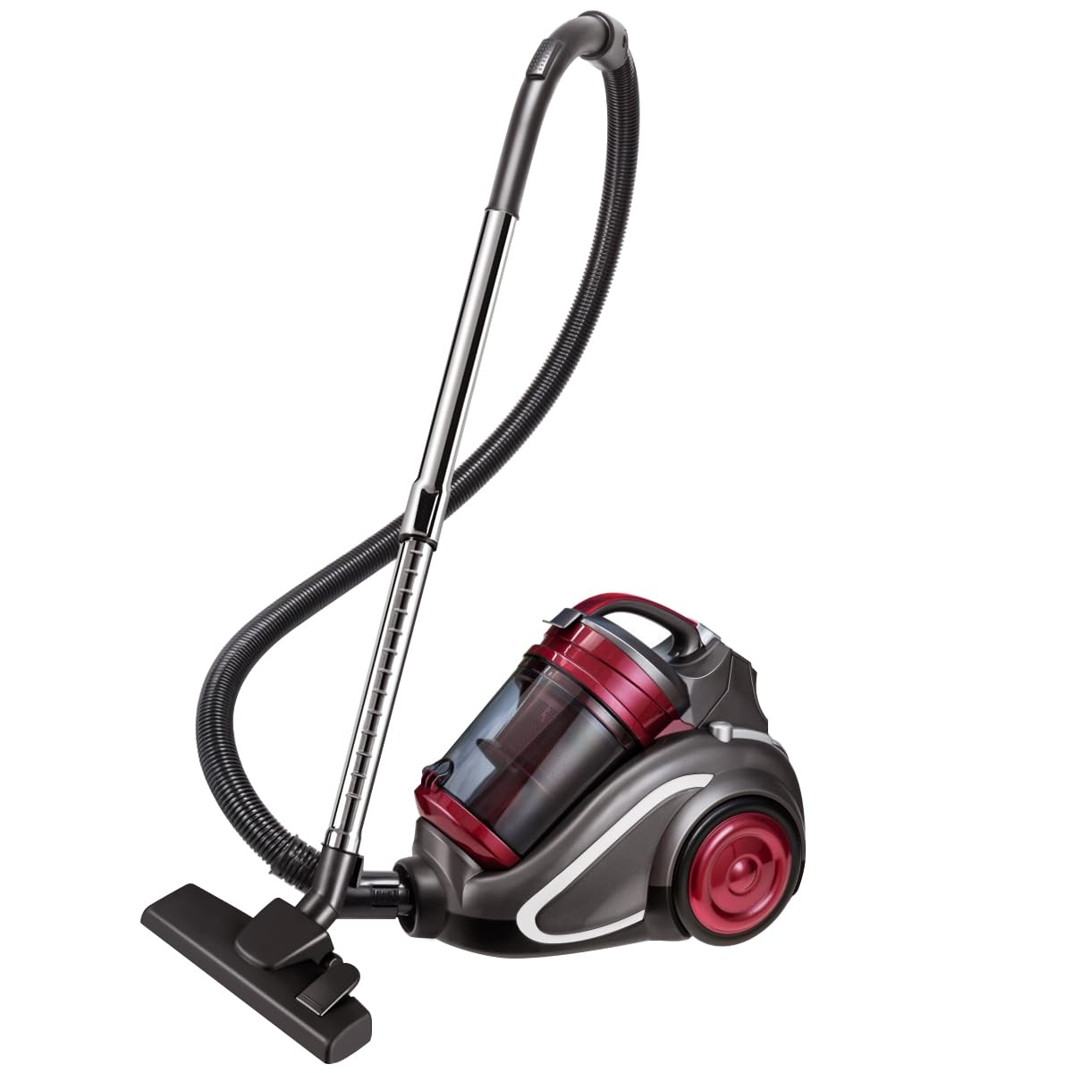 OZEANOS Multi-Cyclonic Aspirateur sans Sac, Capacité 4 L, Haute Performance, Moteur Basse consommation, Compact, Brosse parquet