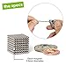 Speks Original Nickel Set of 512 (2.5mm) Magnetic Balls - Mashable Smashable Buildable Fun Stress Relief Desk Toy for Adults