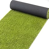 人工芝 1×10m 高密度タイプ 静電気防止機能付き ロール 高耐久 芝丈35mm u字ピン