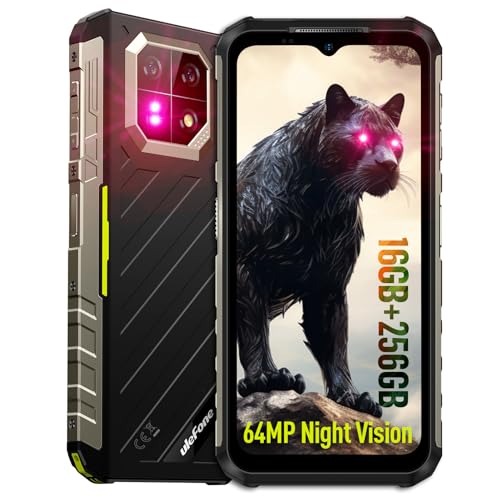 Ulefone Armor 22 (256GB) Movil Resistente Movil Irrompible Android 15 64+64 MP Visión Nocturna Móvil 6.58