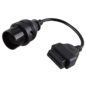 Amazon | OBDII OBD2 38ピン-16ピン診断アダプタコネクタ