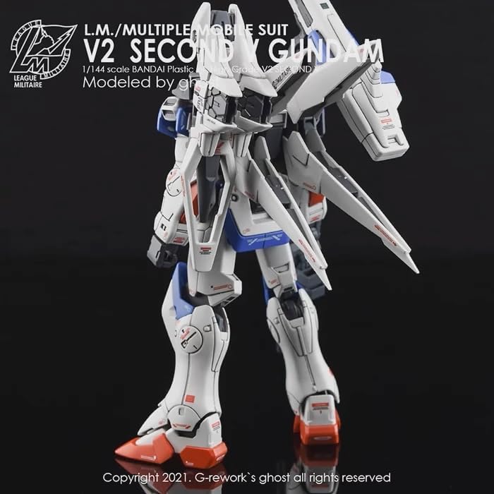 Amazon | ［HGUC 1：144］セカンドVガンダム 水転写式デカール - （1