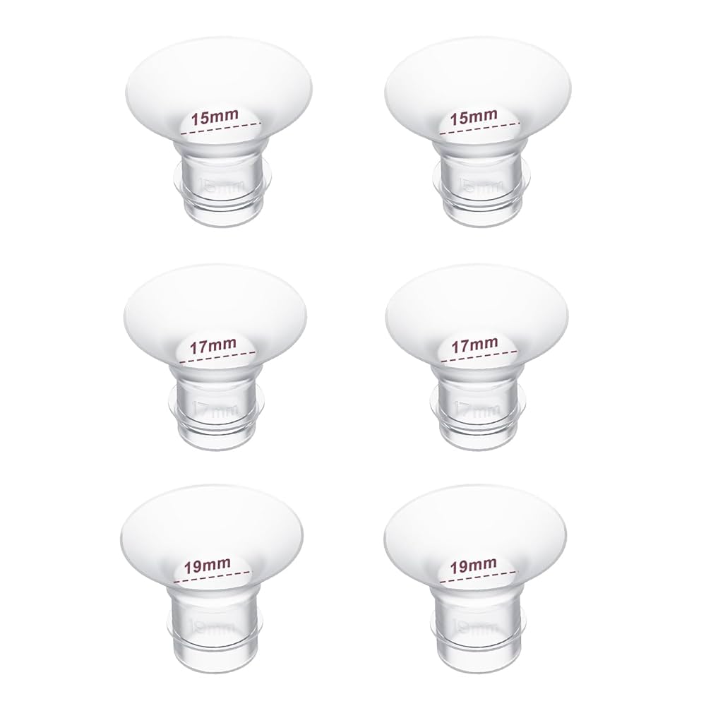 Mommt様用 6pc Flange Inserts 15/17/19mm for Momcozy S9 Pro Hands Free