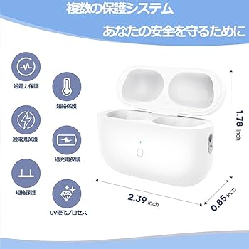 AirPods Pro 第2世代　充電ケース　エアーポッズプロ　充電器 Amazon | Podick 充電ケース、Airpods Pro 第1世代&第2世代との