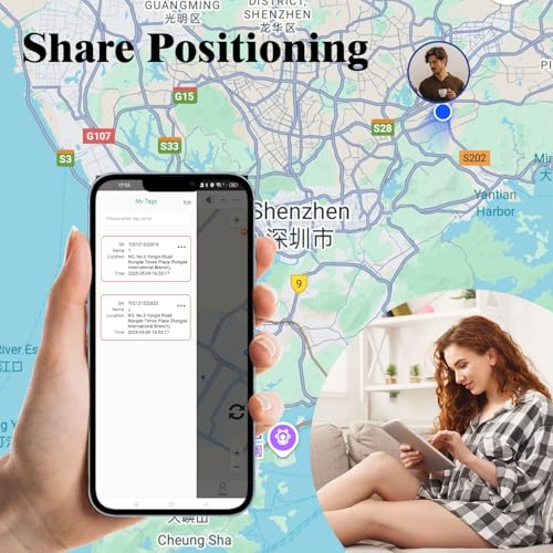 image for Wnrfg 2025 GPS Tracker for Vehicles, Cars & Kids–Real-Time Tracking 