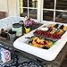 Novelty Place Inflatable Ice Serving Tray Buffet Bar with Drain Plug - Salad Food & Drinks Inflatable Cooler for Party Picnic and Camping (Pack of 1)