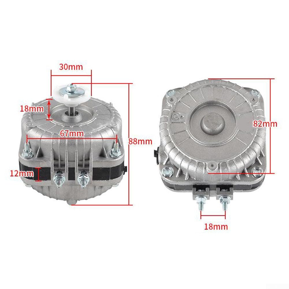Moteur de ventilateur à condensateur de réfrigération, 25 W 35 W 60 W pour réfrigérateurs, chambres froides, congélateurs (35 W)
