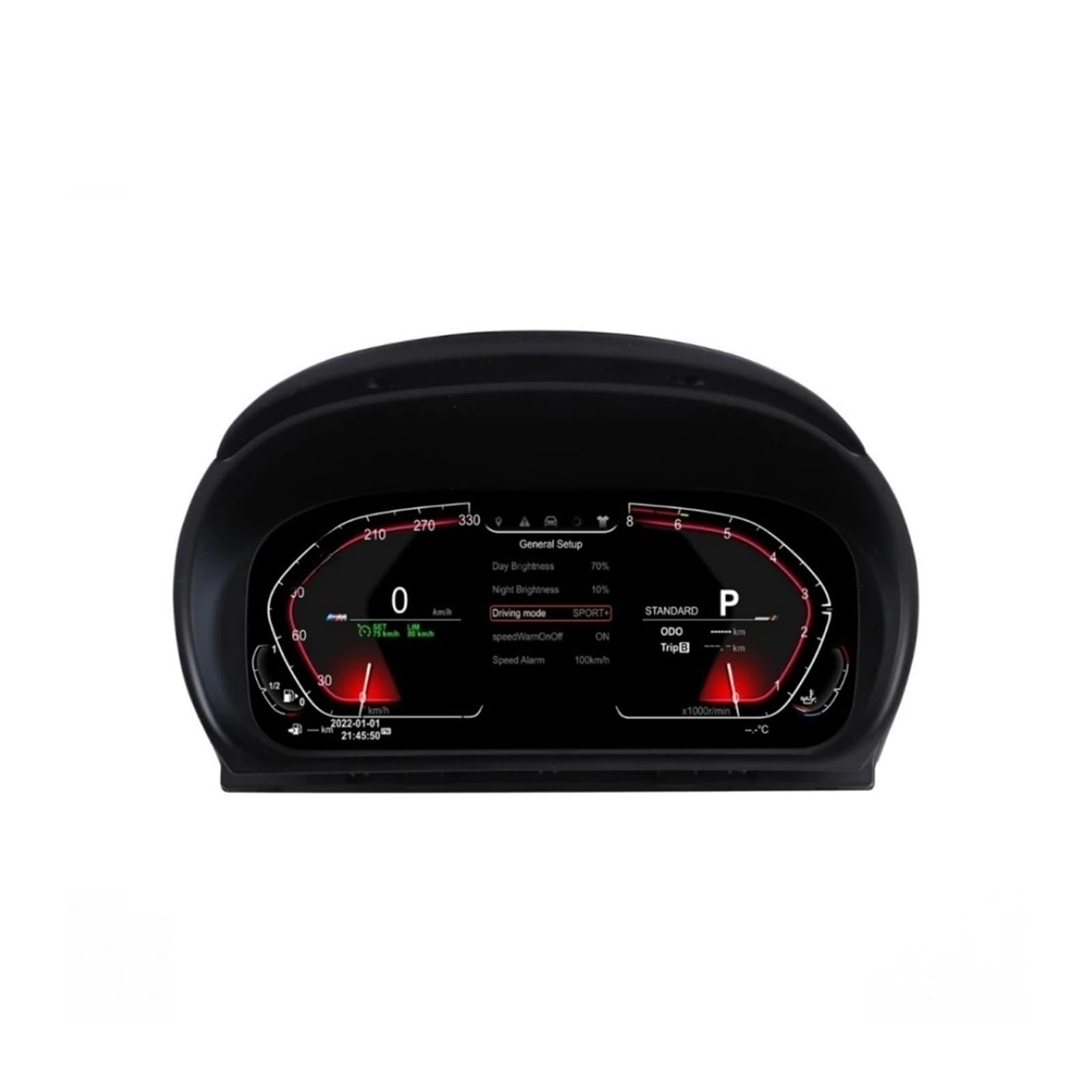 Schermo LCD Android compatibile con BMW E90/E91/E93 2005-2012 tachimetro auto digitale Cluster cabina di pilotaggio cruscotto pannello strumenti Carplay