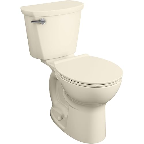 American Standard 215BA004.021 Cadet Pro 1.6 GPF 2-Piece Round Front Toilet with 12-in Rough-In, Large, Bone