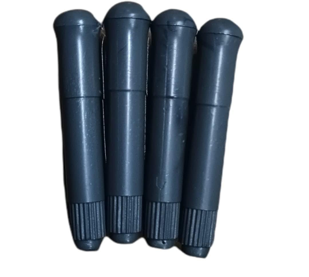 Renault Kwid/Triber Door Lock Knob - Black (4 Pack) -3