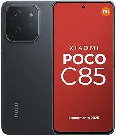 Smartphone Xiaomi Poco C85 NFC Preto 8GB RAM 256GB ROM