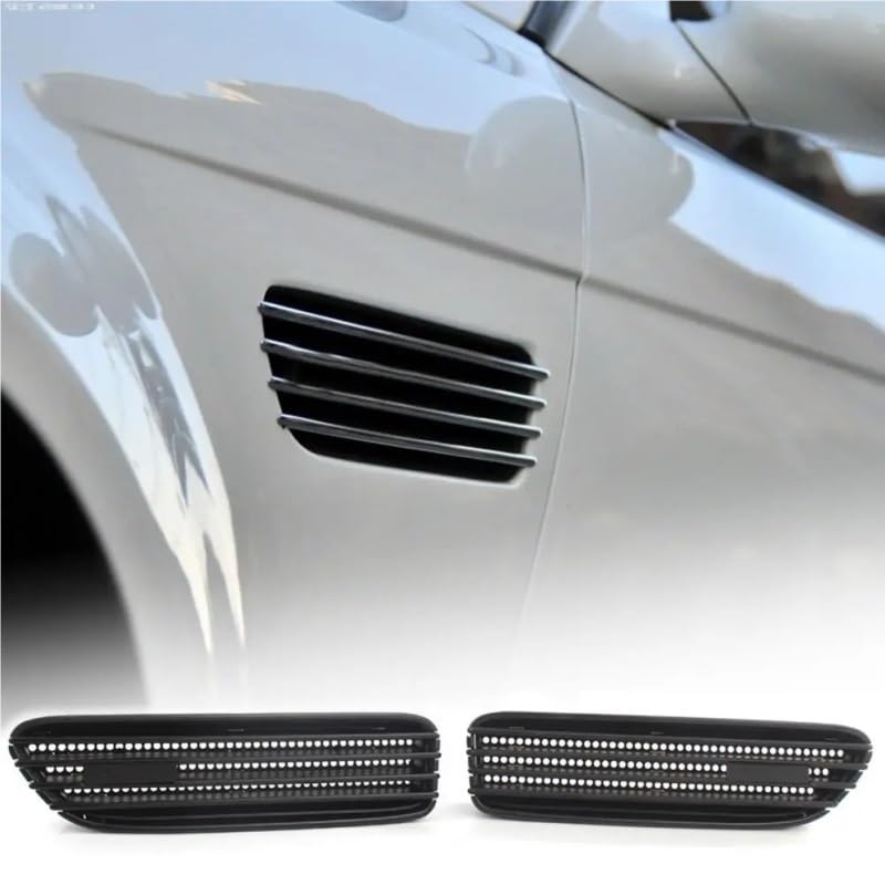 Grille de ventilation garde-boue latéral aileron pour Bmw série 3 E46 2001-2006